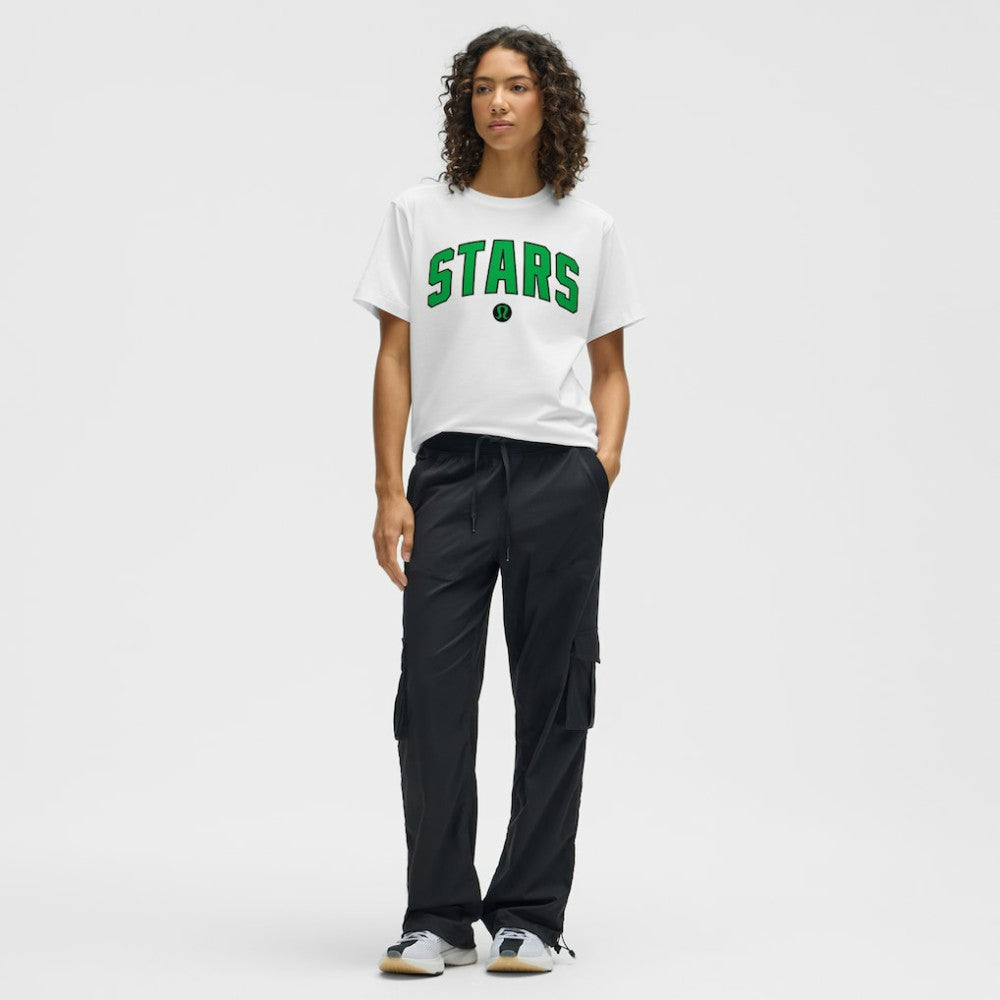 Dallas Stars lululemon Women's All Yours Organic Cotton T-Shirt - White - NHL