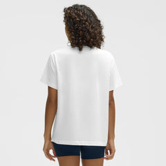Nashville Predators lululemon Women's All Yours Organic Cotton T-Shirt - White - NHL