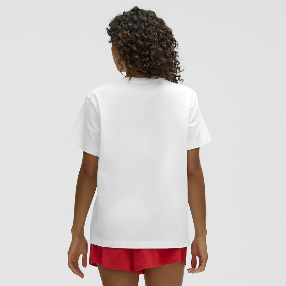 New York Rangers lululemon Women's All Yours Organic Cotton T-Shirt - White - NHL