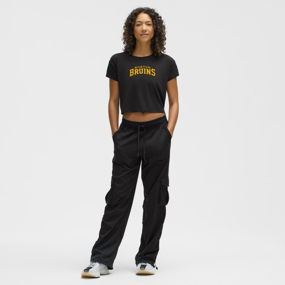 Boston Bruins lululemon Women's Cates T-Shirt - Black - NHL