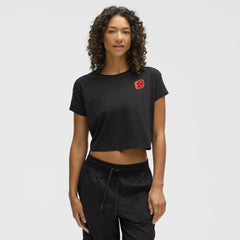 Calgary Flames lululemon Women's Cates T-Shirt - Black - NHL