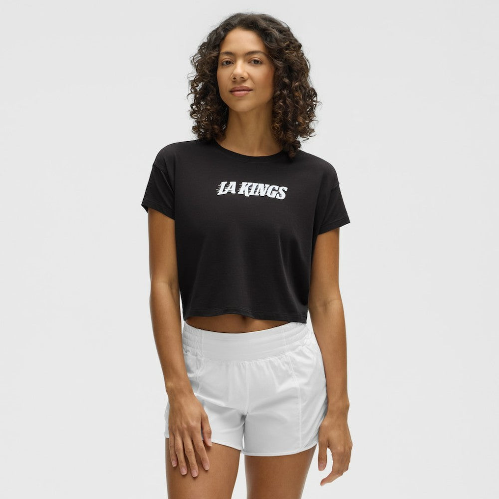 Los Angeles Kings lululemon Women's Cates T-Shirt - Black - NHL