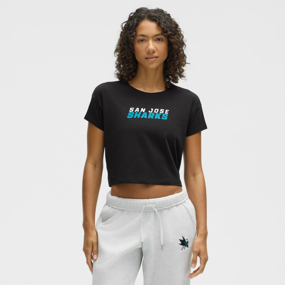 San Jose Sharks lululemon Women's Cates T-Shirt - Black - NHL