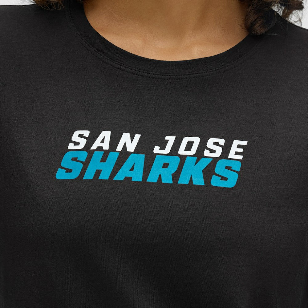 San Jose Sharks lululemon Women's Cates T-Shirt - Black - NHL