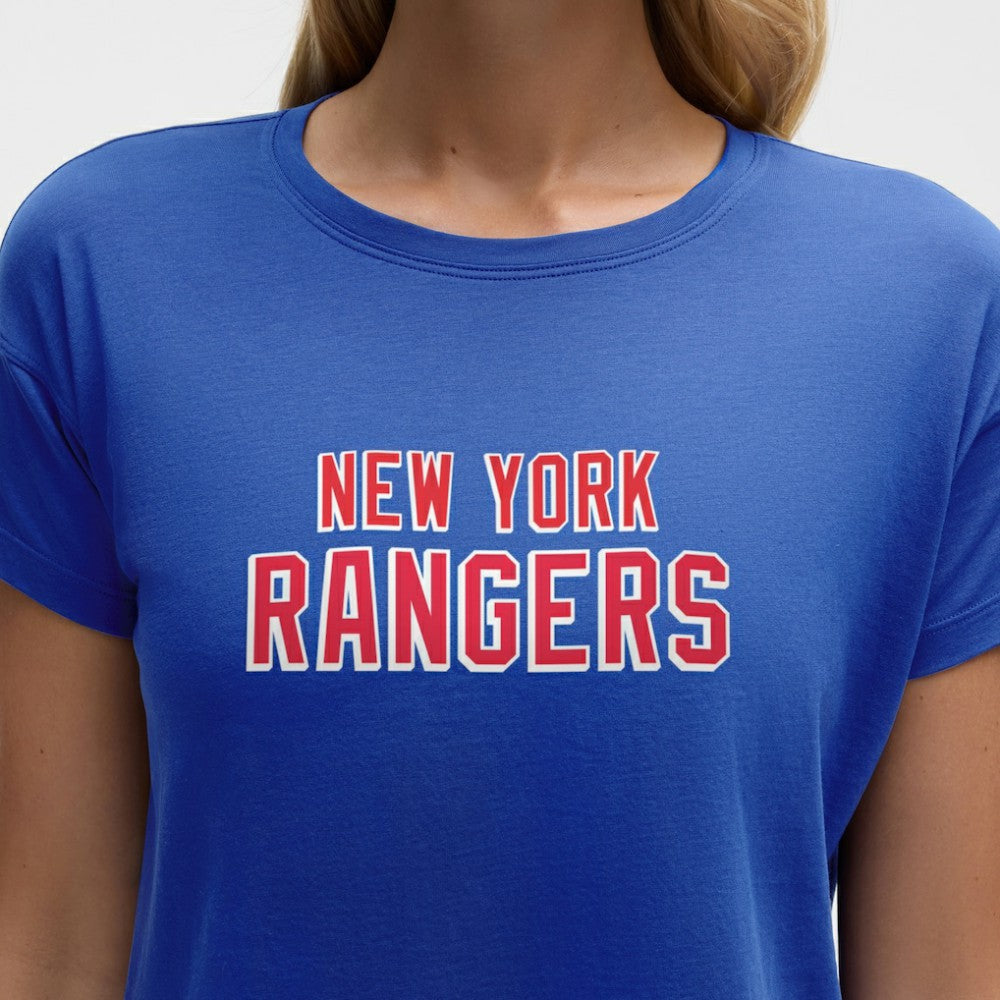 New York Rangers lululemon Women's Cates T-Shirt - Blue - NHL