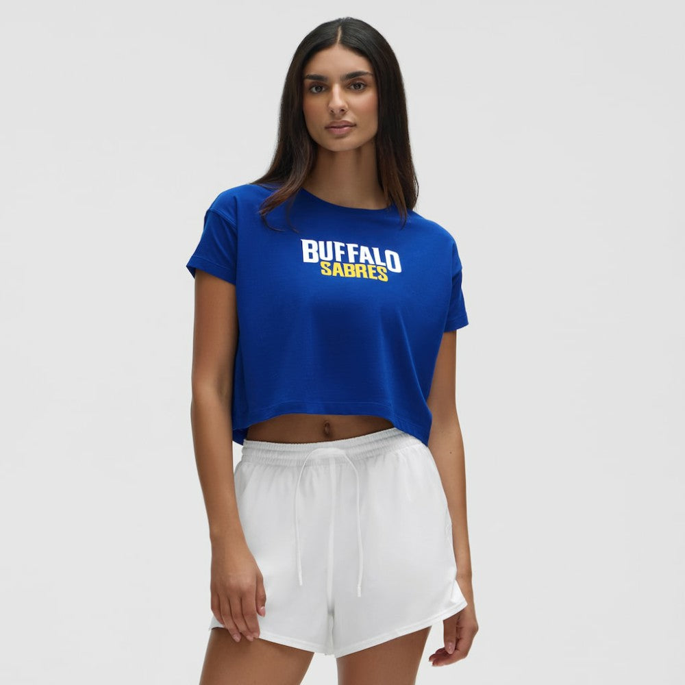 Buffalo Sabres lululemon Women's Cates T-Shirt - College Cobalt - NHL