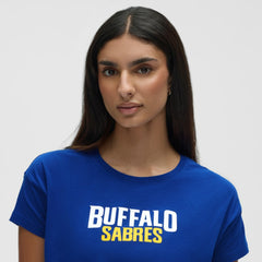 Buffalo Sabres lululemon Women's Cates T-Shirt - College Cobalt - NHL