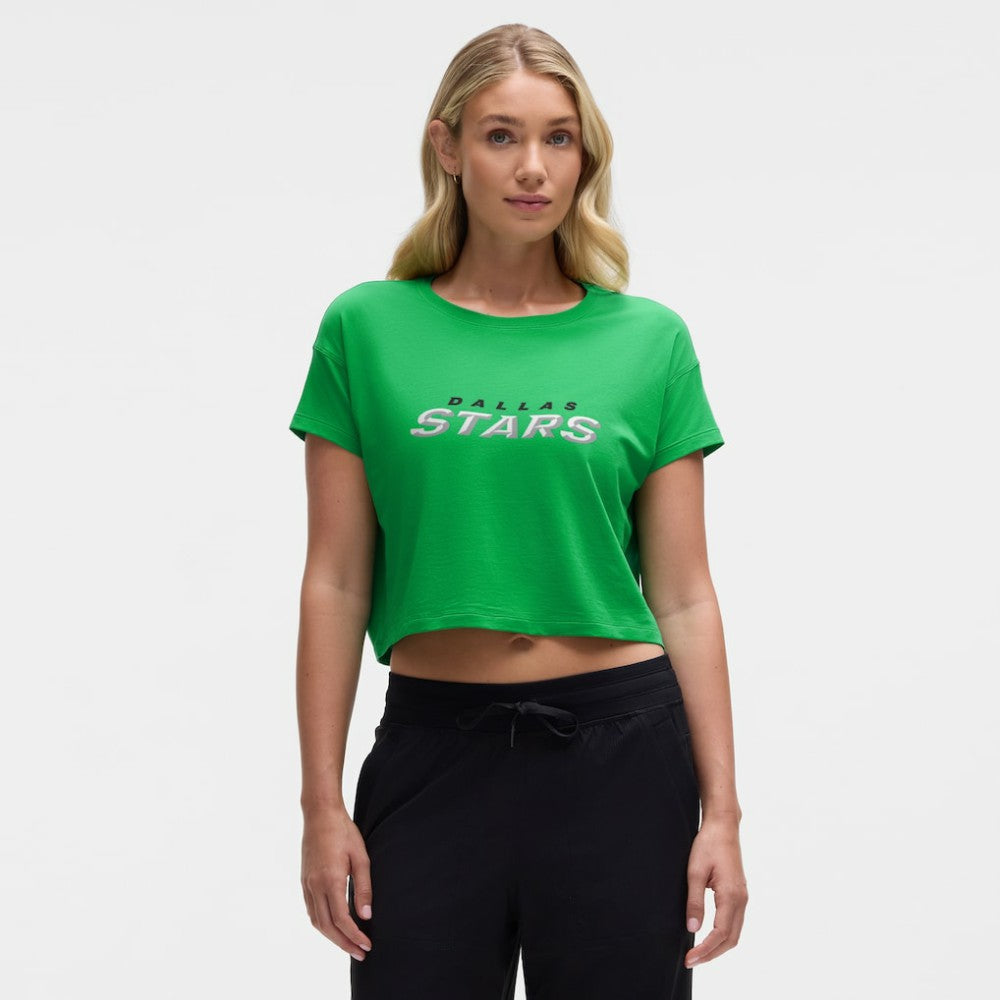 Dallas Stars lululemon Women's Cates T-Shirt - Green - NHL