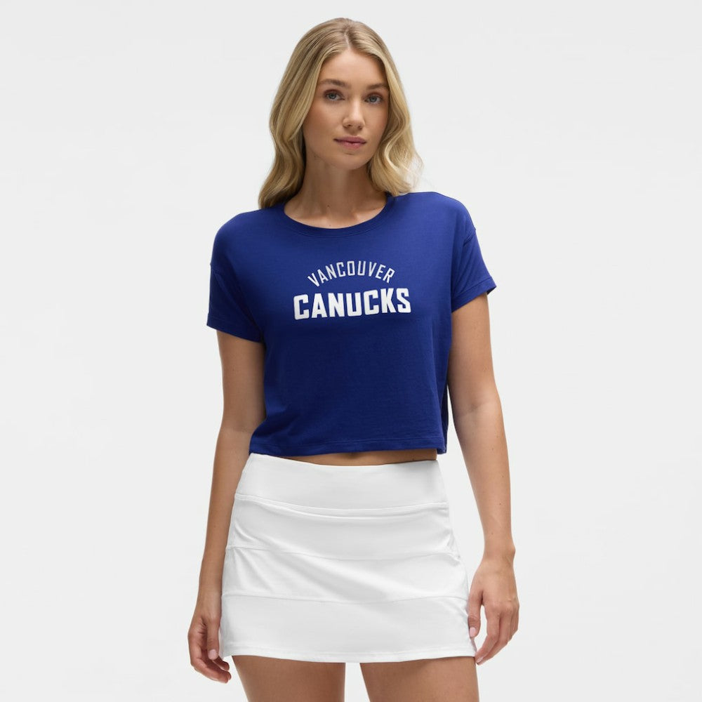 Vancouver Canucks lululemon Women's Cates T-Shirt - Larkspur - NHL