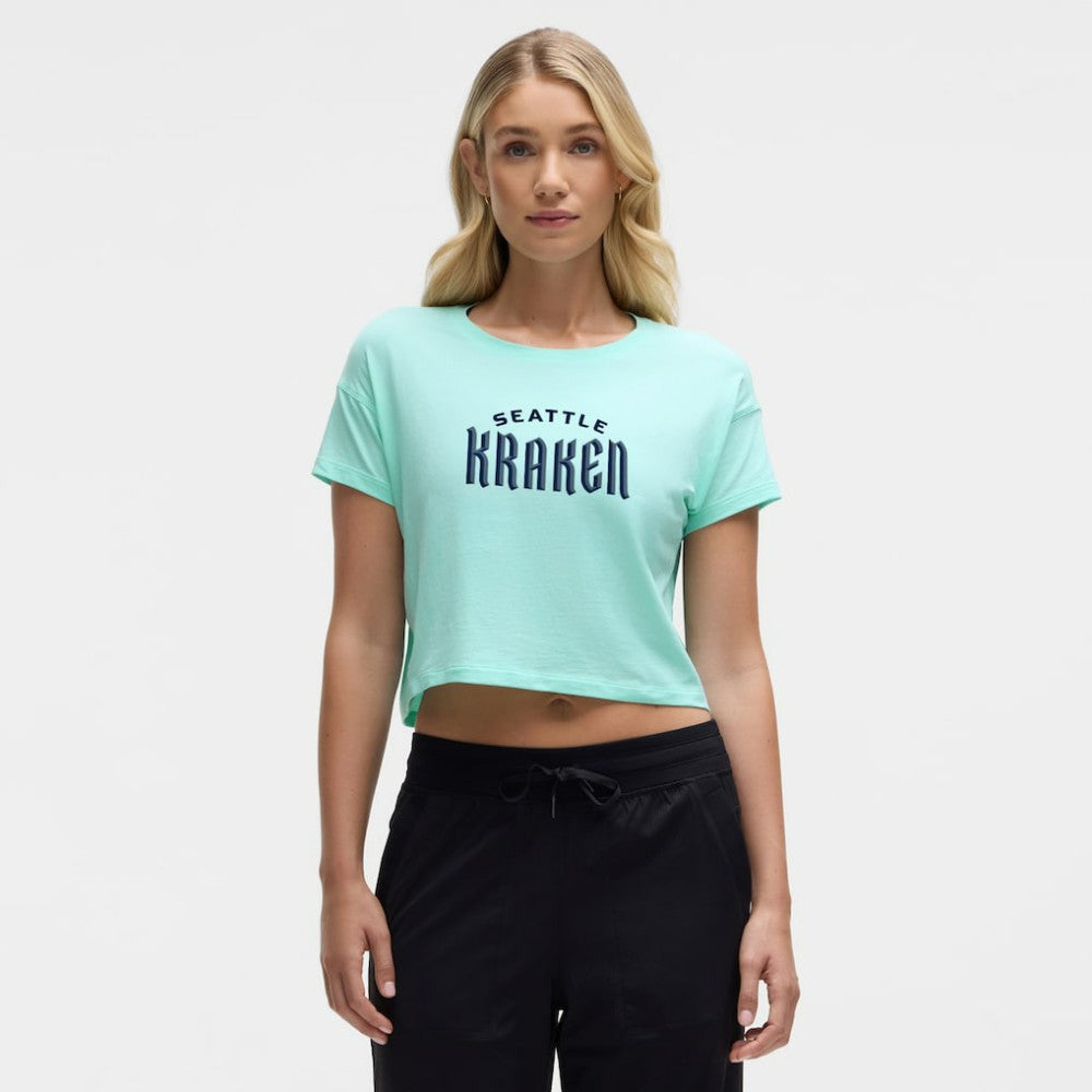 Seattle Kraken lululemon Women's Cates T-Shirt - Tranquil Blue - NHL