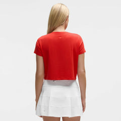 Detroit Red Wings lululemon Women's Cates T-Shirt - True Red - NHL