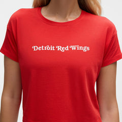 Detroit Red Wings lululemon Women's Cates T-Shirt - True Red - NHL