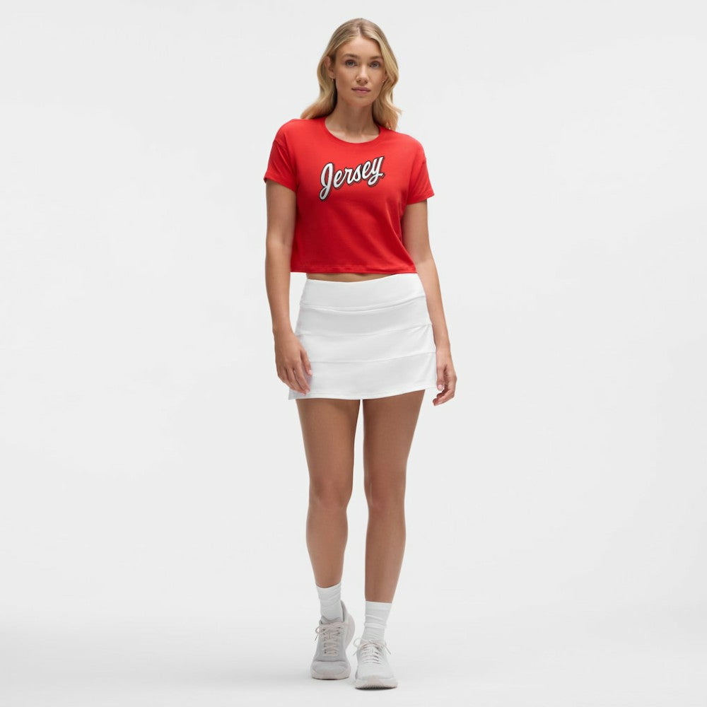New Jersey Devils lululemon Women's Cates T-Shirt - True Red - NHL