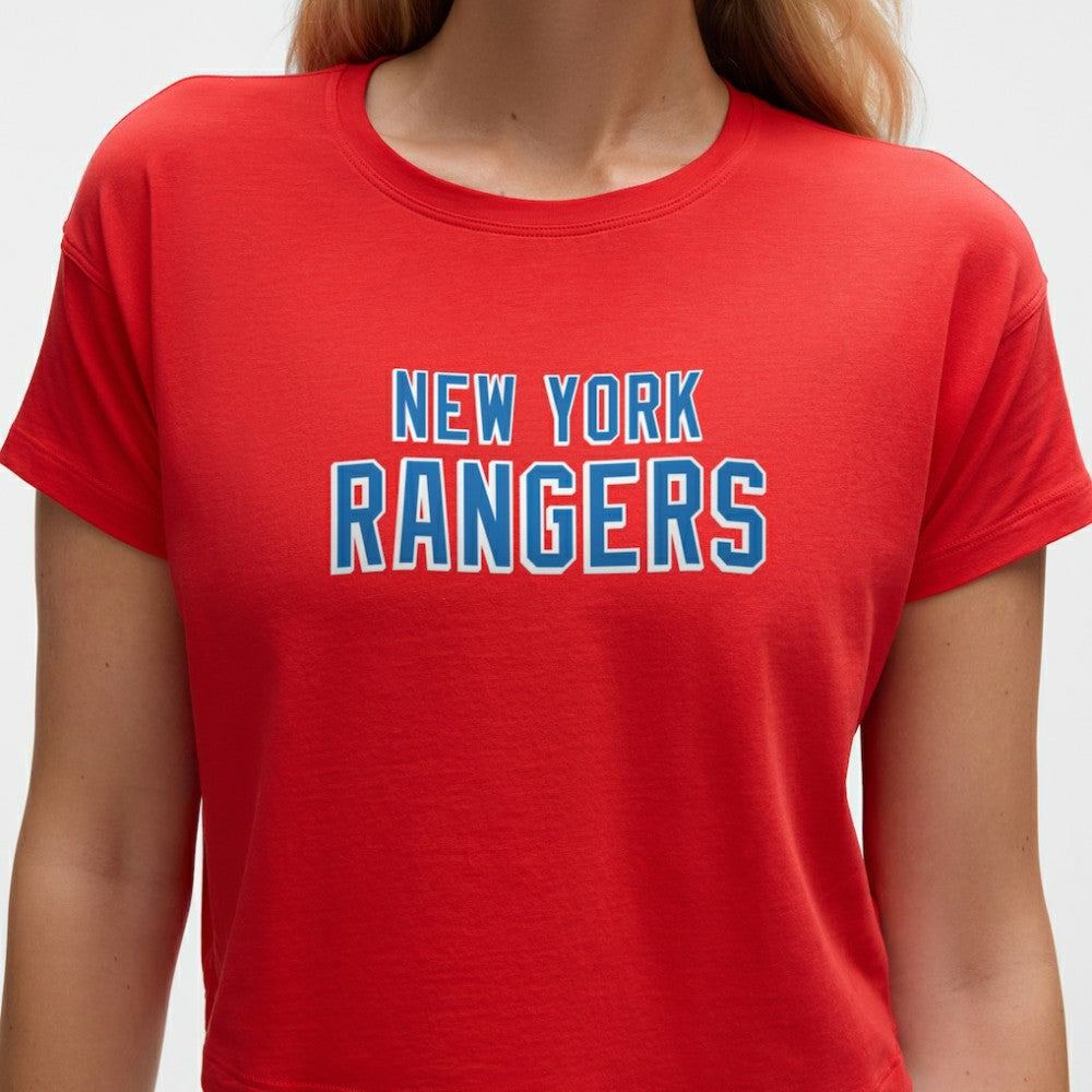 New York Rangers lululemon Women's Cates T-Shirt - True Red - NHL