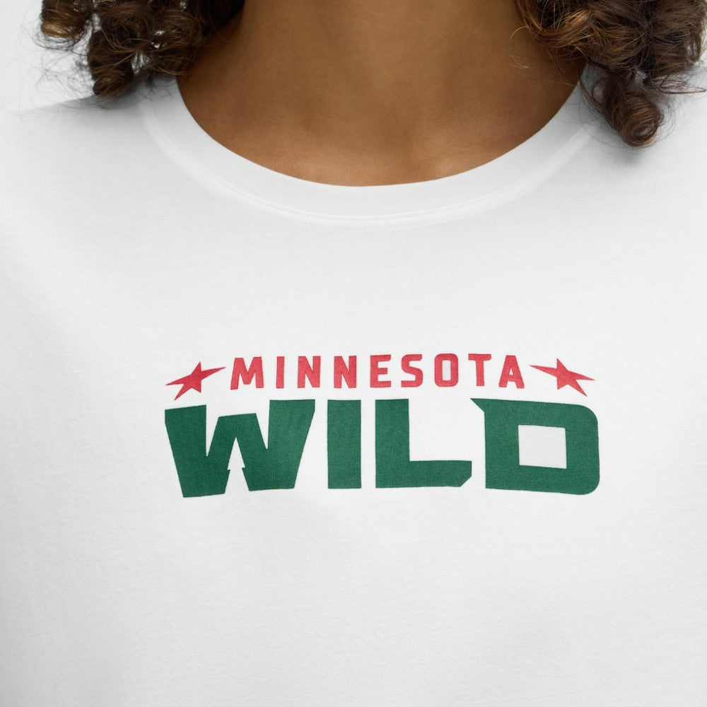 Minnesota Wild lululemon Women's Cates T-Shirt - White - NHL