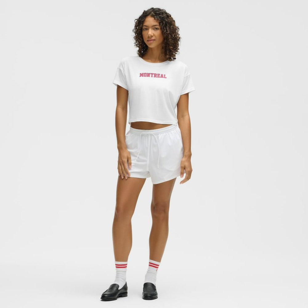 Montreal Canadiens lululemon Women's Cates T-Shirt - White - NHL