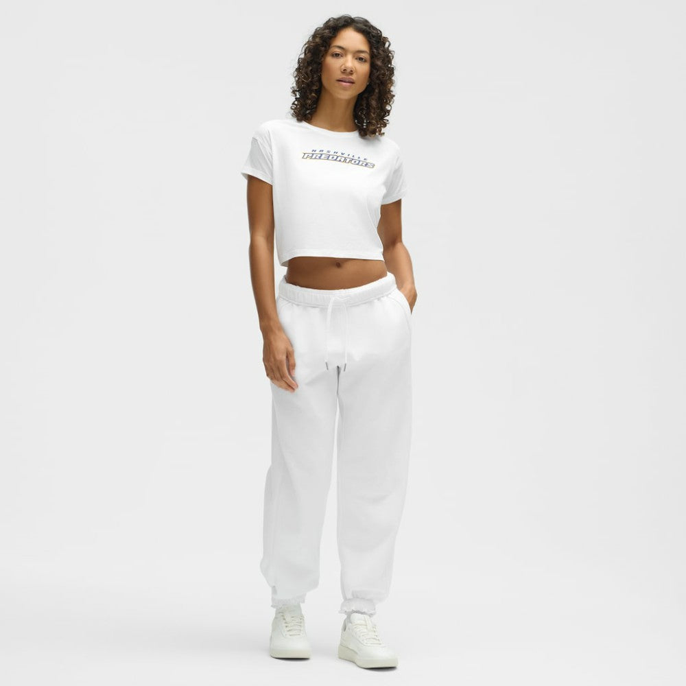 Nashville Predators lululemon Women's Cates T-Shirt - White - NHL