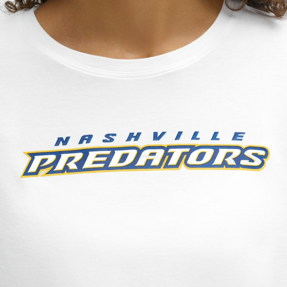 Nashville Predators lululemon Women's Cates T-Shirt - White - NHL