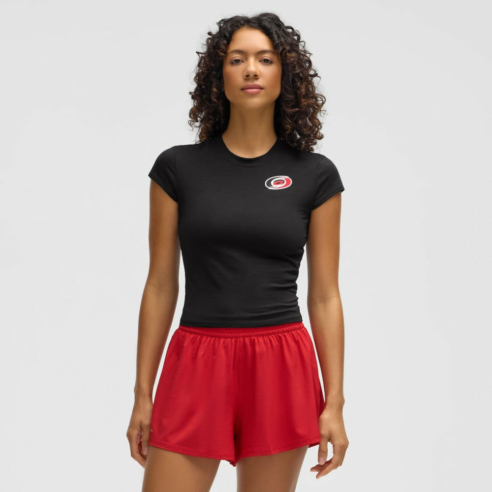 Carolina Hurricanes lululemon Women's Baby T-Shirt - Black - NHL