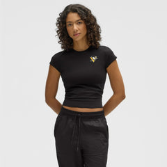 Pittsburgh Penguins lululemon Women's Baby T-Shirt - Black - NHL