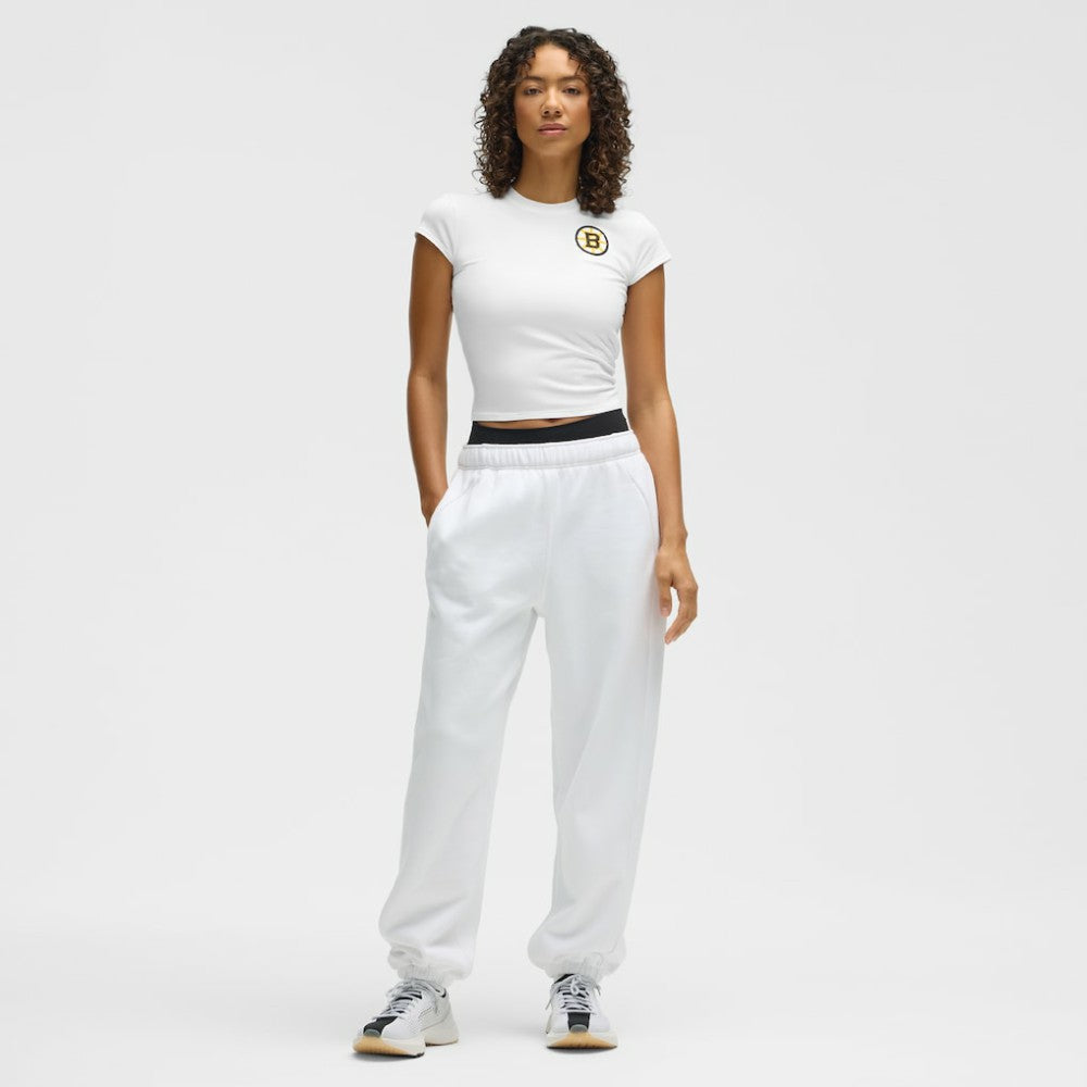 Boston Bruins lululemon Women's Baby T-Shirt - White - NHL