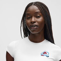 Colorado Avalanche lululemon Women's Baby T-Shirt - White - NHL