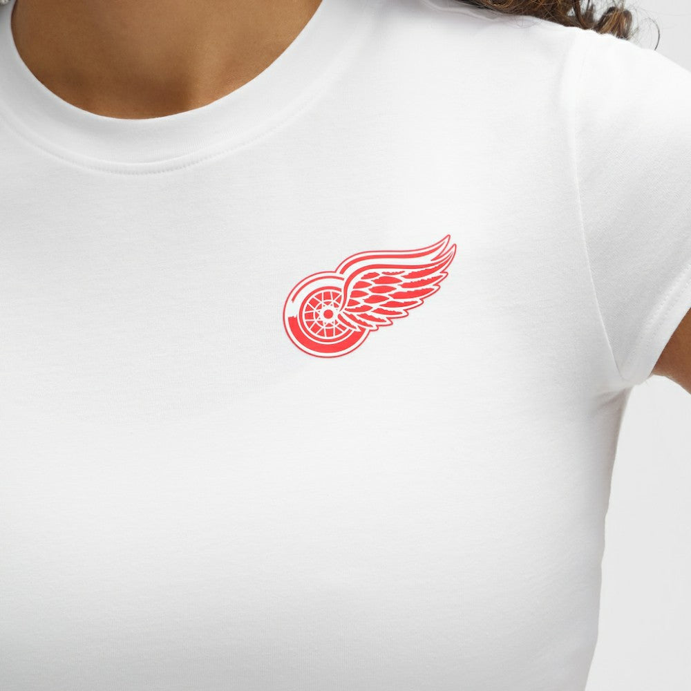 Detroit Red Wings lululemon Women's Baby T-Shirt - White - NHL