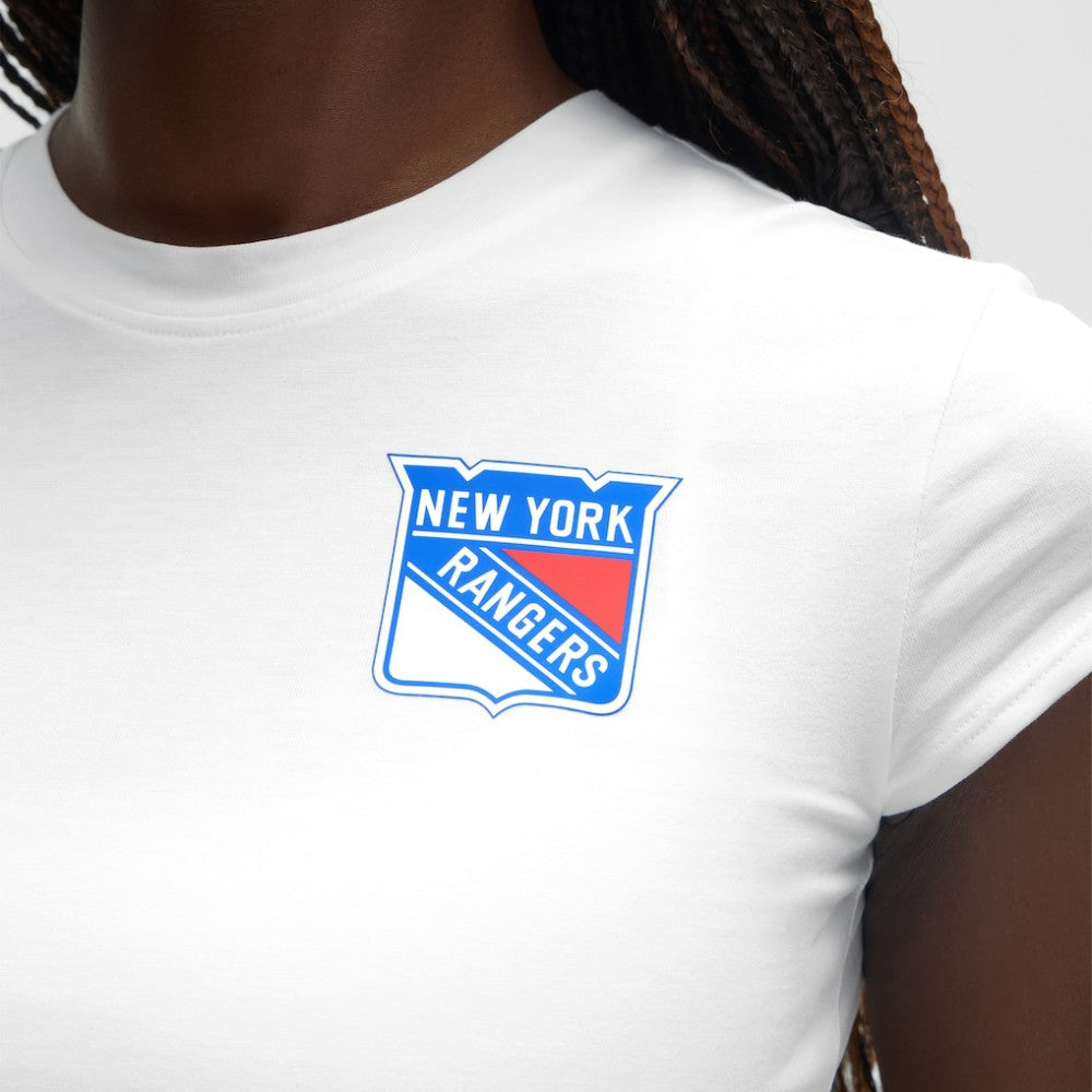 New York Rangers lululemon Women's Baby T-Shirt - White - NHL