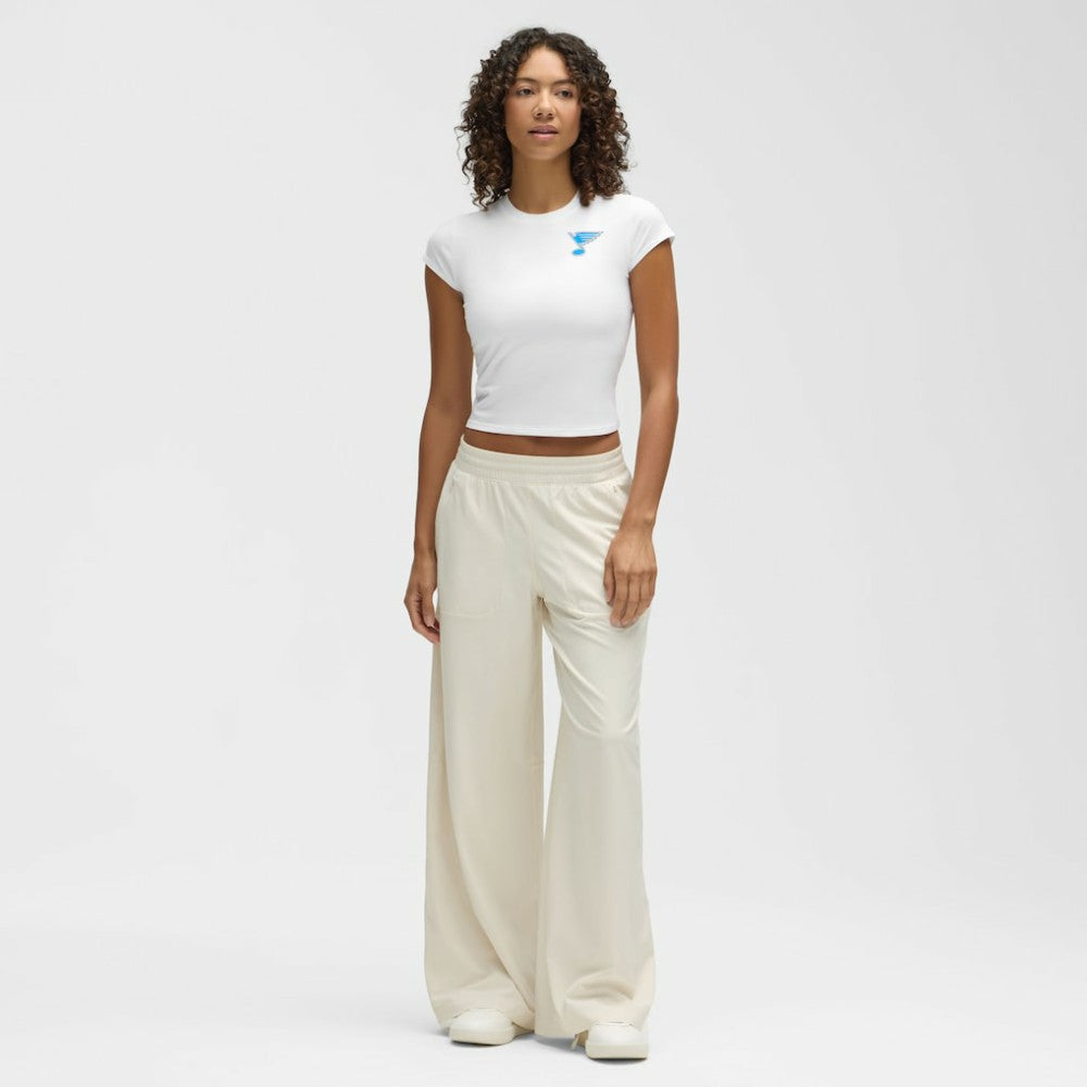 St. Louis Blues lululemon Women's Baby T-Shirt - White - NHL