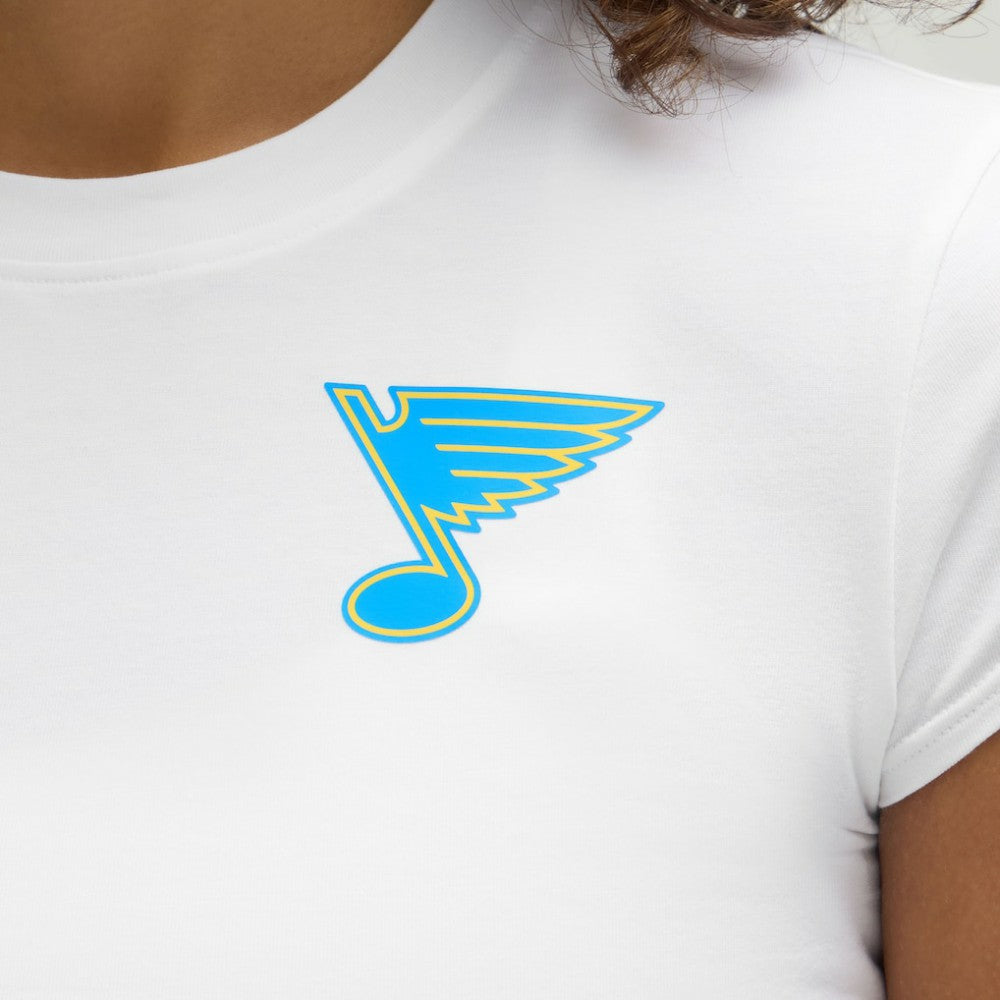St. Louis Blues lululemon Women's Baby T-Shirt - White - NHL