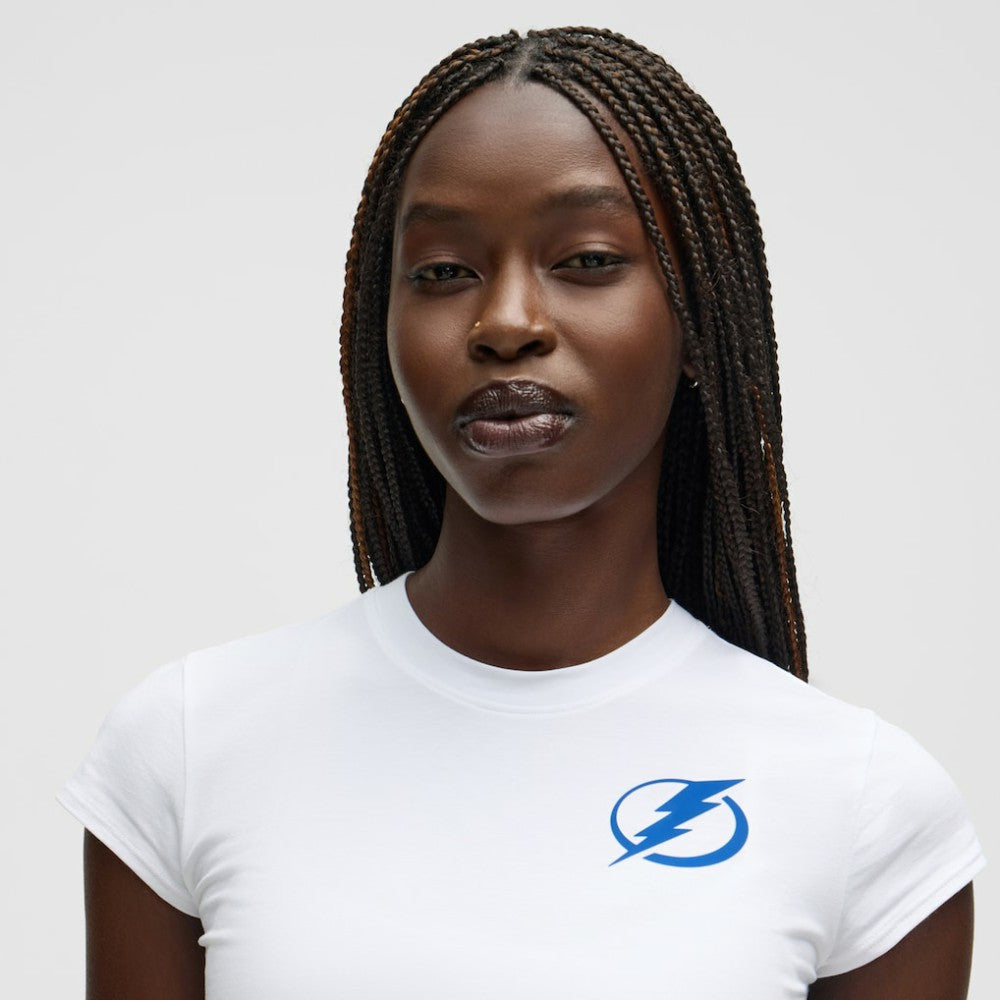Tampa Bay Lightning lululemon Women's Baby T-Shirt - White - NHL
