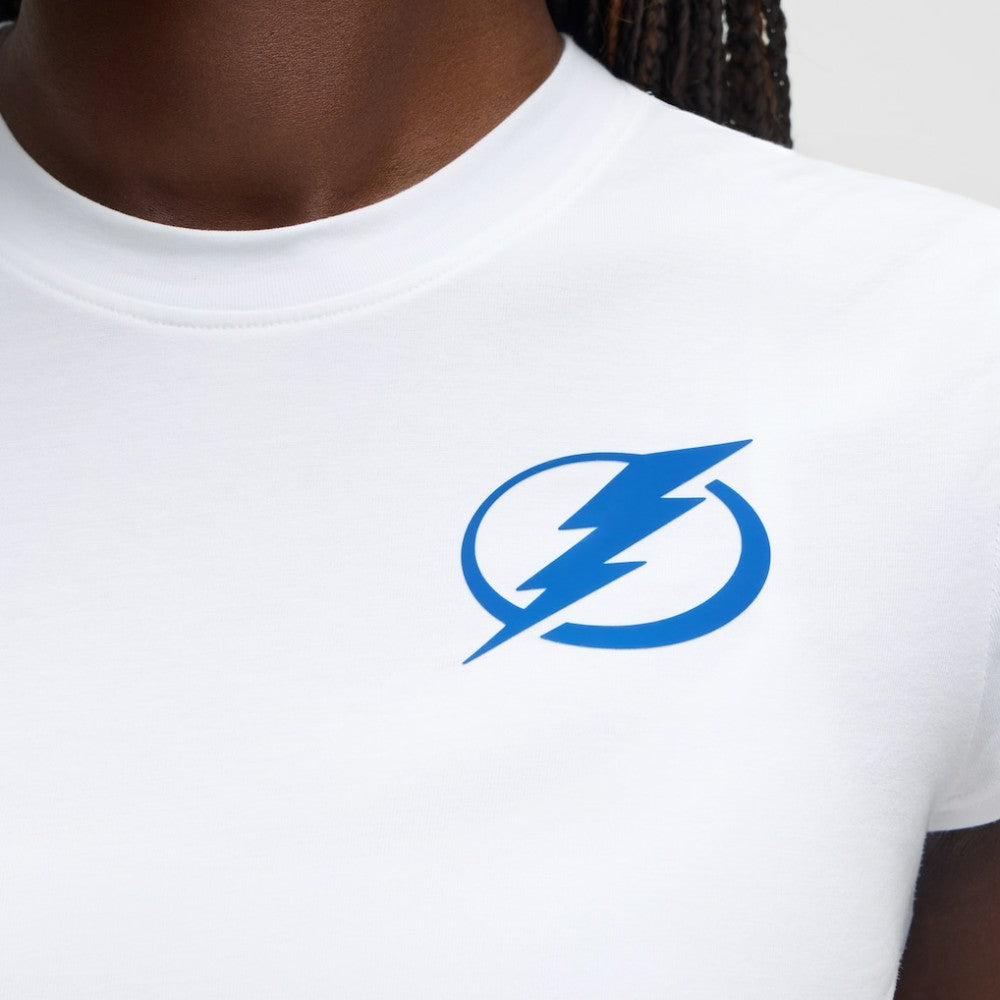 Tampa Bay Lightning lululemon Women's Baby T-Shirt - White - NHL