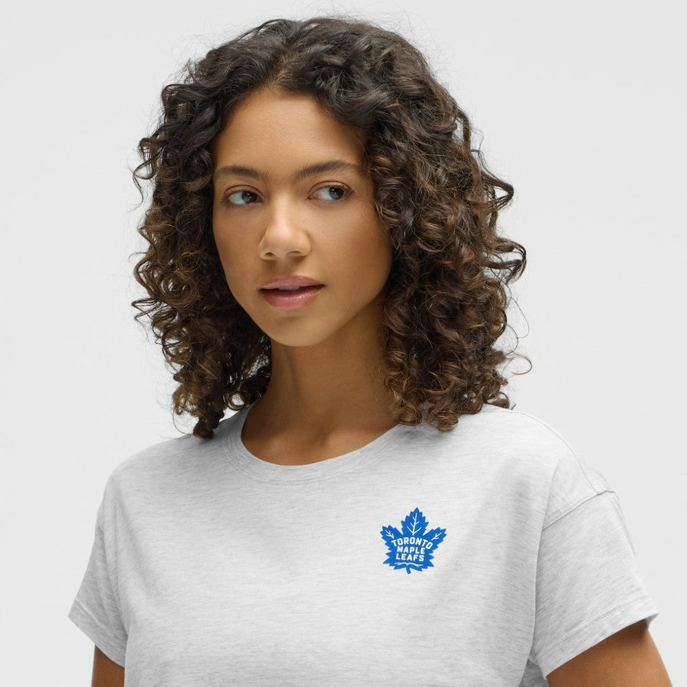Toronto Maple Leafs lululemon Women's Baby T-Shirt - White - NHL