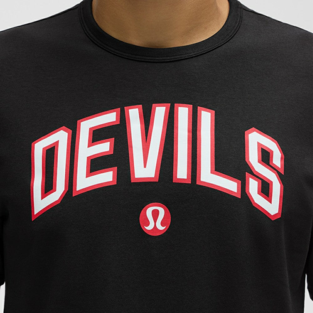 New Jersey Devils lululemon Organic Cotton Classic-Fit T-Shirt - Black - NHL