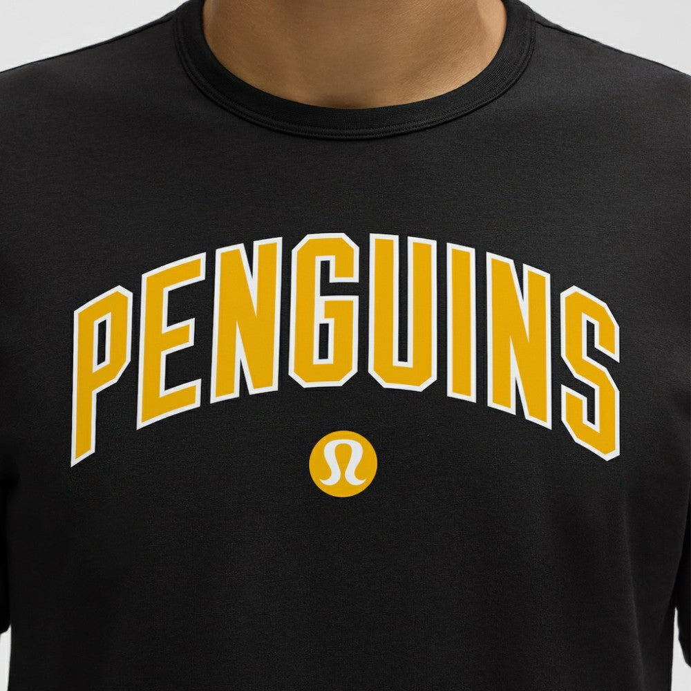 Pittsburgh Penguins lululemon Organic Cotton Classic-Fit T-Shirt - Black - NHL
