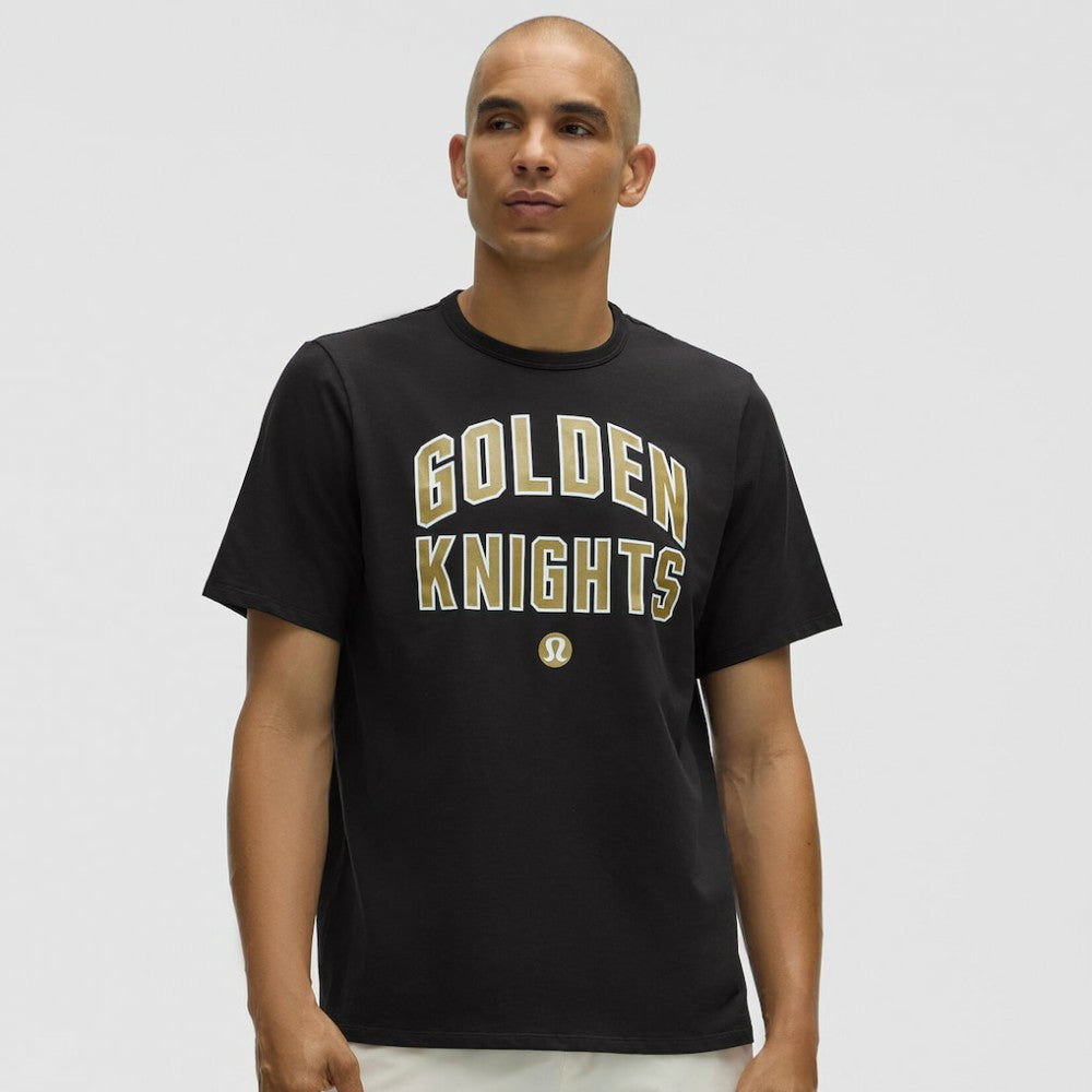 Vegas Golden Knights lululemon Organic Cotton Classic-Fit T-Shirt - Black - NHL