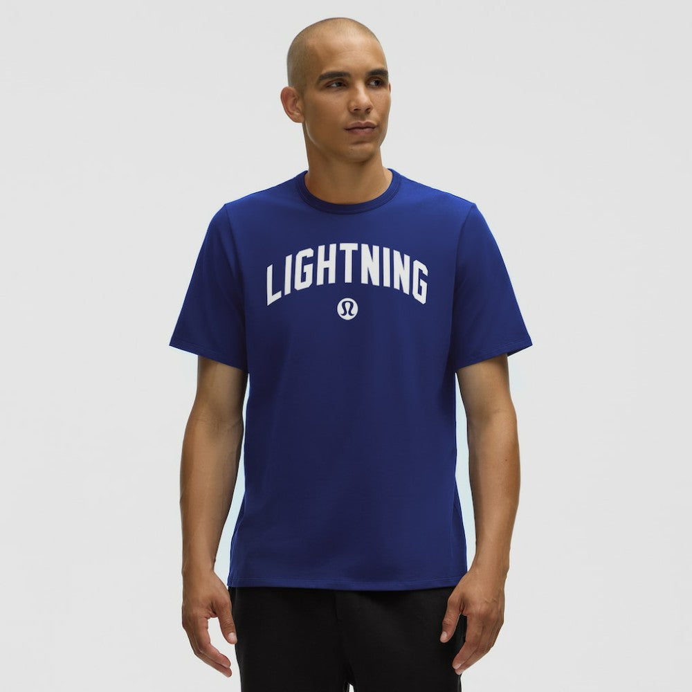 Tampa Bay Lightning lululemon Organic Cotton Classic-Fit T-Shirt - Larkspur - NHL