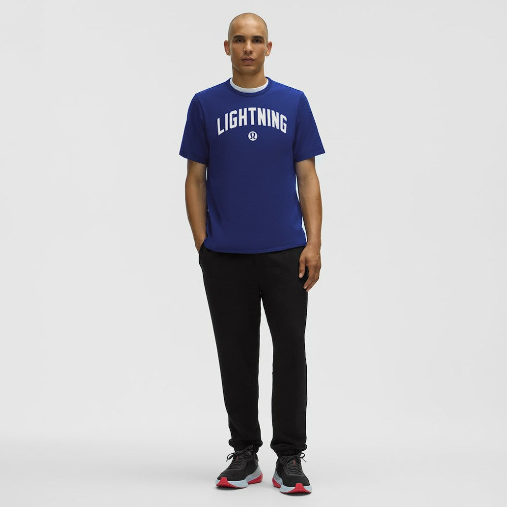 Tampa Bay Lightning lululemon Organic Cotton Classic-Fit T-Shirt - Larkspur - NHL