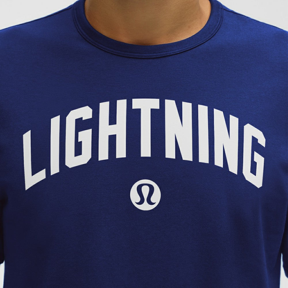 Tampa Bay Lightning lululemon Organic Cotton Classic-Fit T-Shirt - Larkspur - NHL
