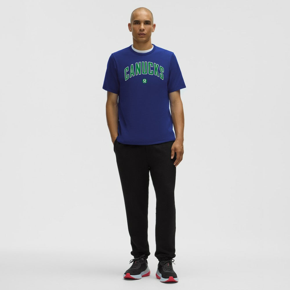 Vancouver Canucks lululemon Organic Cotton Classic-Fit T-Shirt - Larkspur - NHL