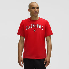 Chicago Blackhawks lululemon Organic Cotton Classic-Fit T-Shirt - True Red - NHL