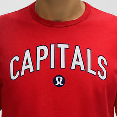 Washington Capitals lululemon Organic Cotton Classic-Fit T-Shirt - True Red - NHL