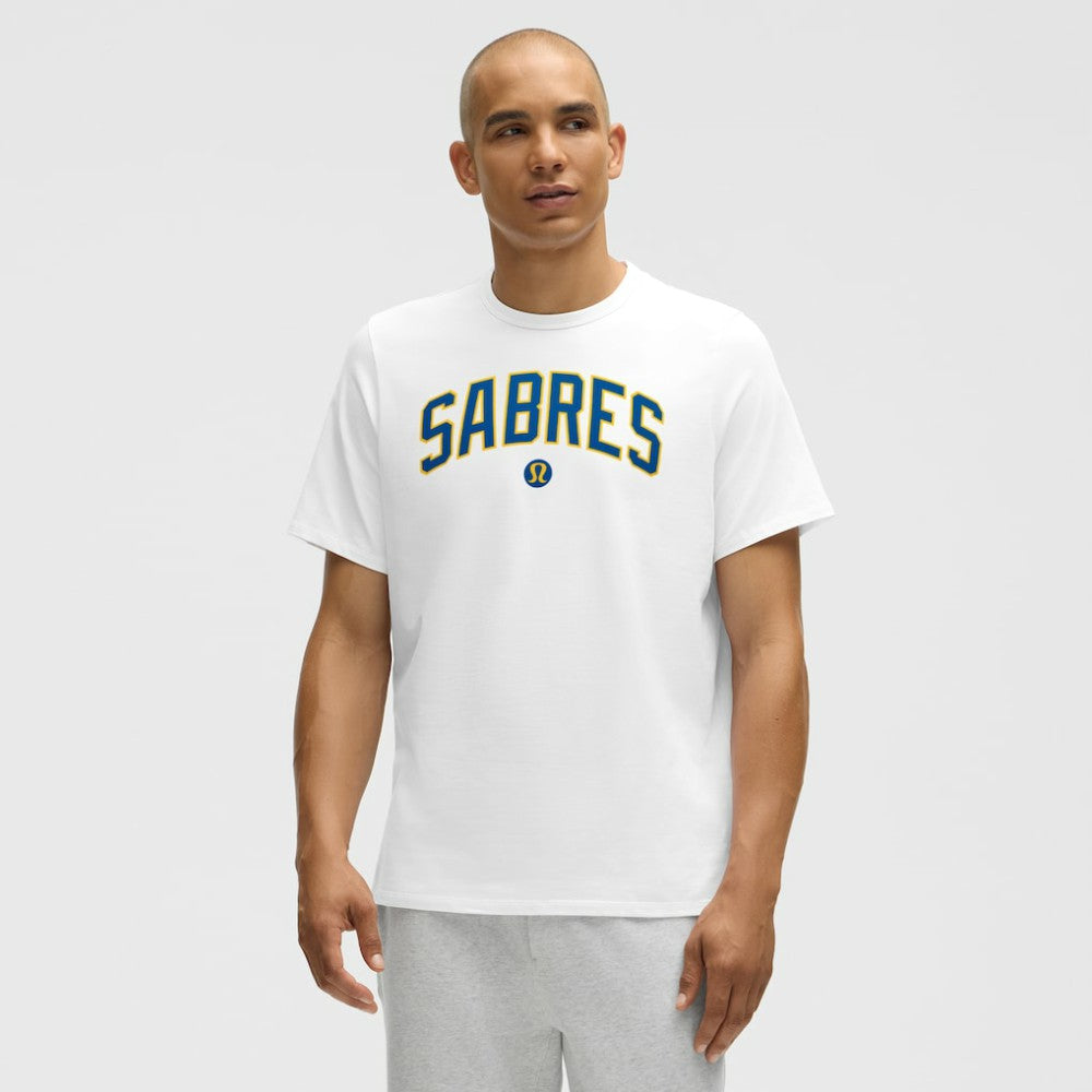 Buffalo Sabres lululemon Organic Cotton Classic-Fit T-Shirt - White - NHL