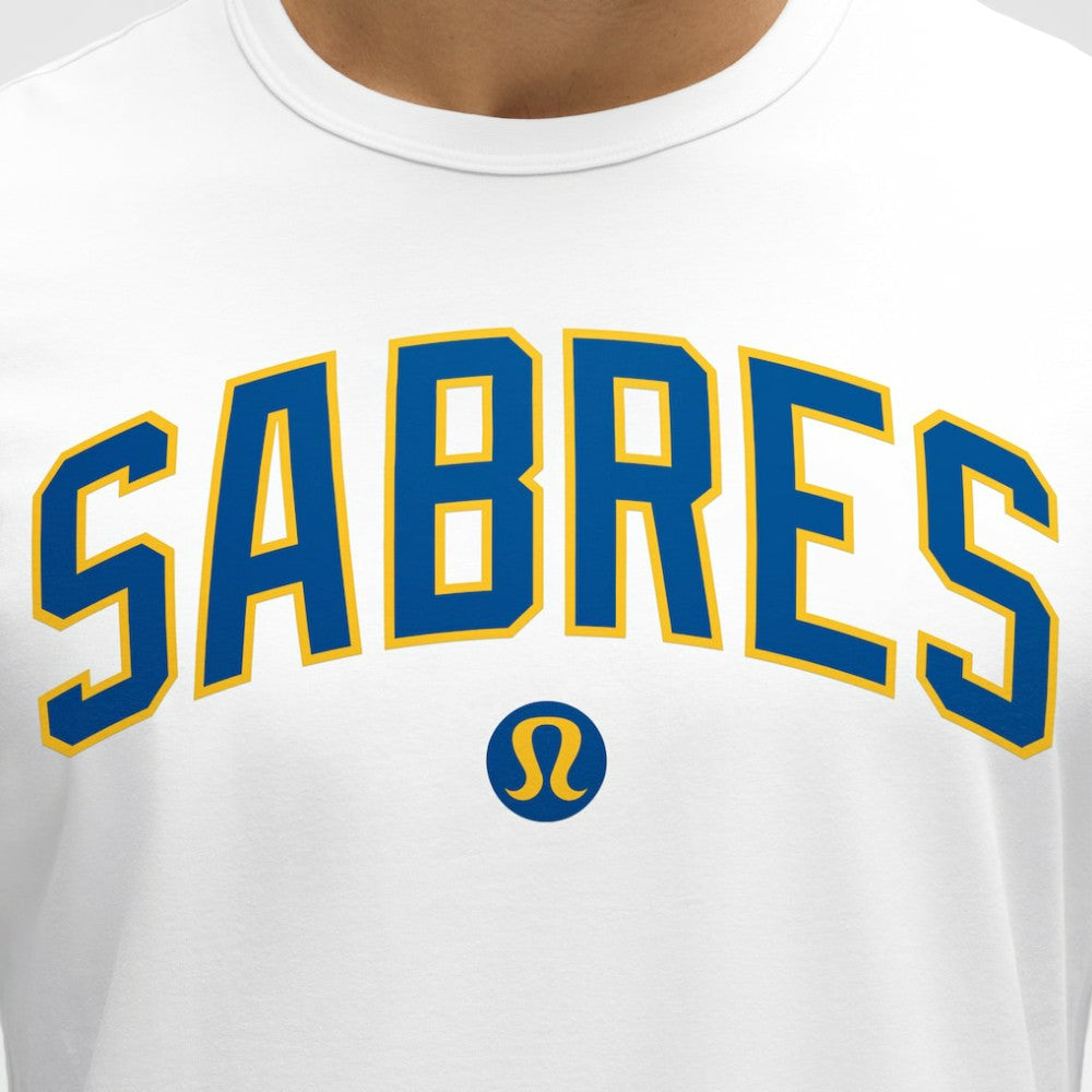 Buffalo Sabres lululemon Organic Cotton Classic-Fit T-Shirt - White - NHL