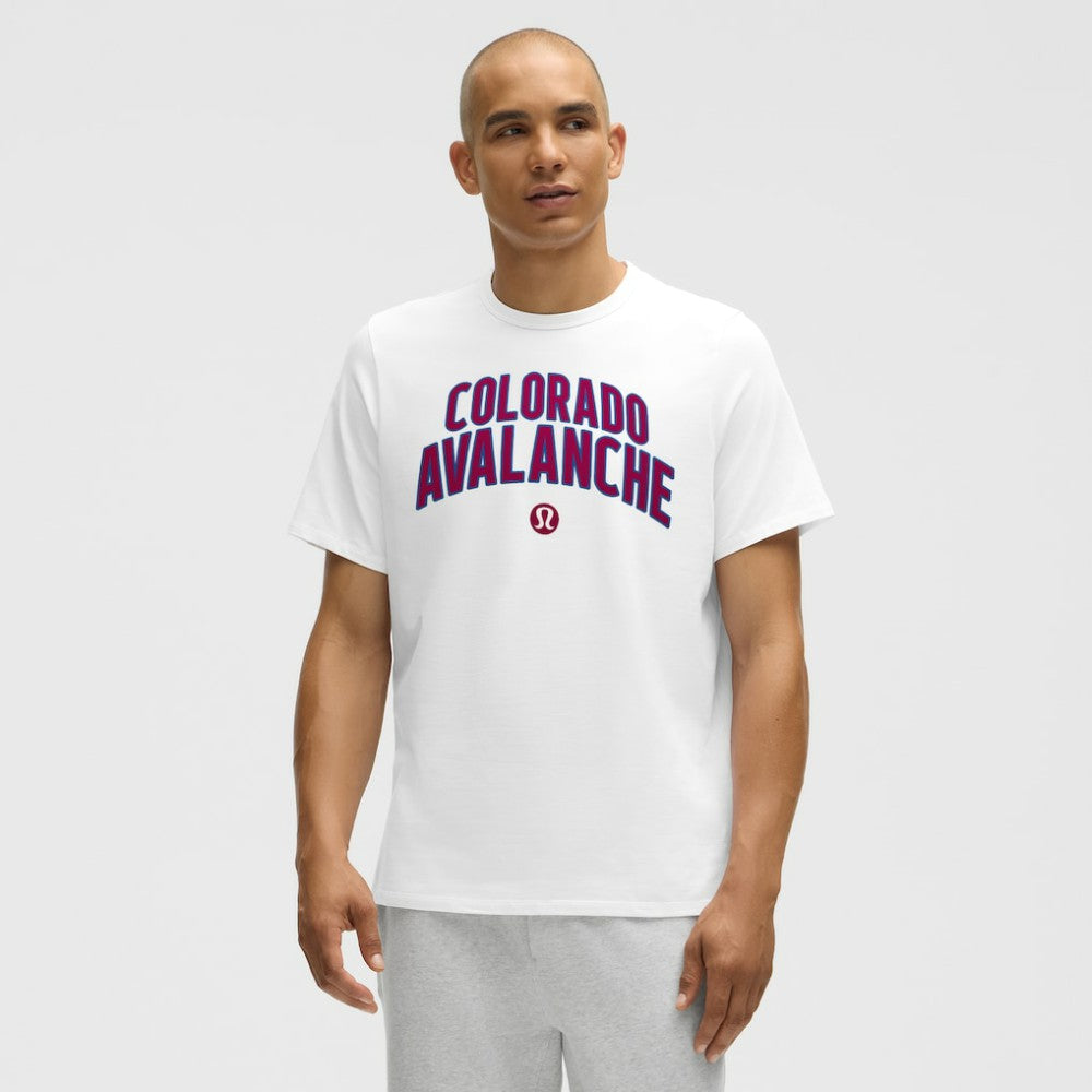 Colorado Avalanche lululemon Organic Cotton Classic-Fit T-Shirt - White - NHL