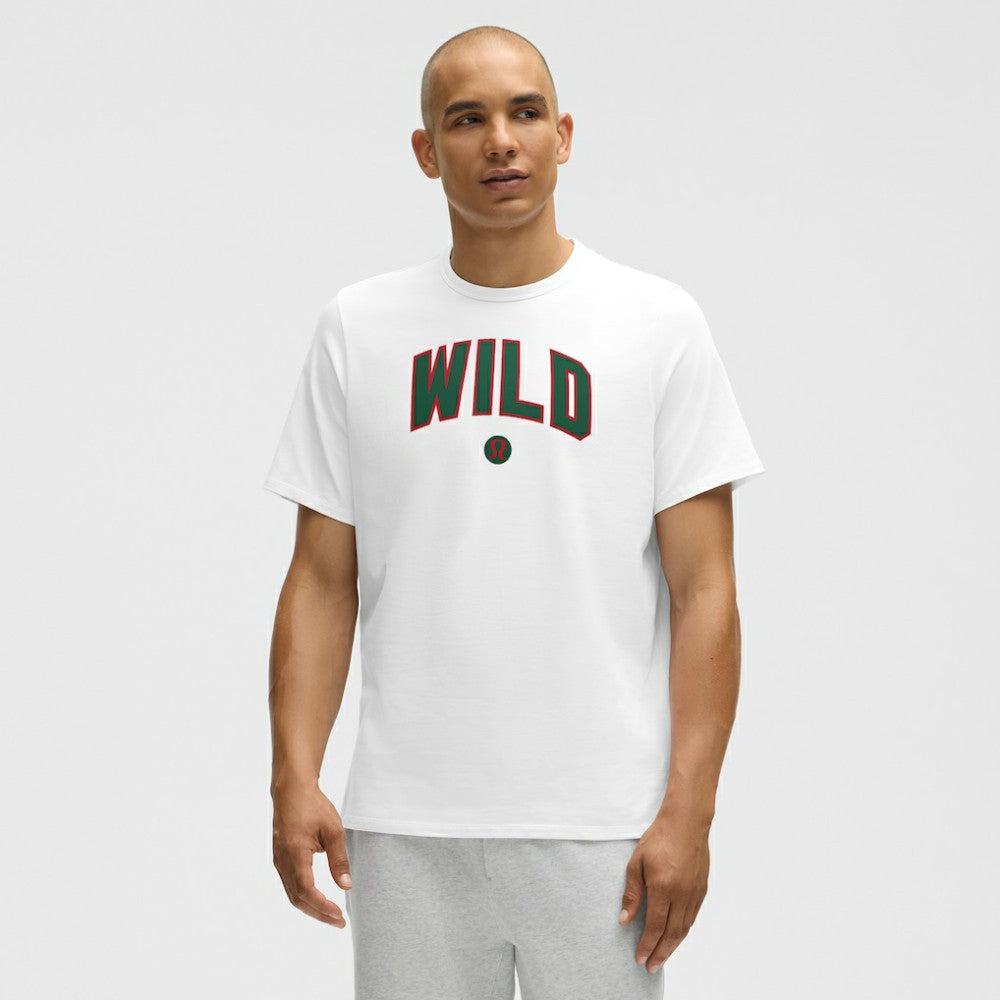 Minnesota Wild lululemon Organic Cotton Classic-Fit T-Shirt - White - NHL