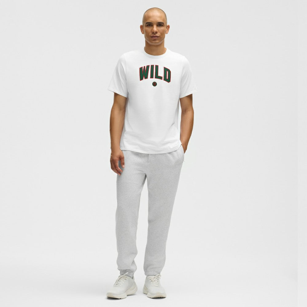 Minnesota Wild lululemon Organic Cotton Classic-Fit T-Shirt - White - NHL