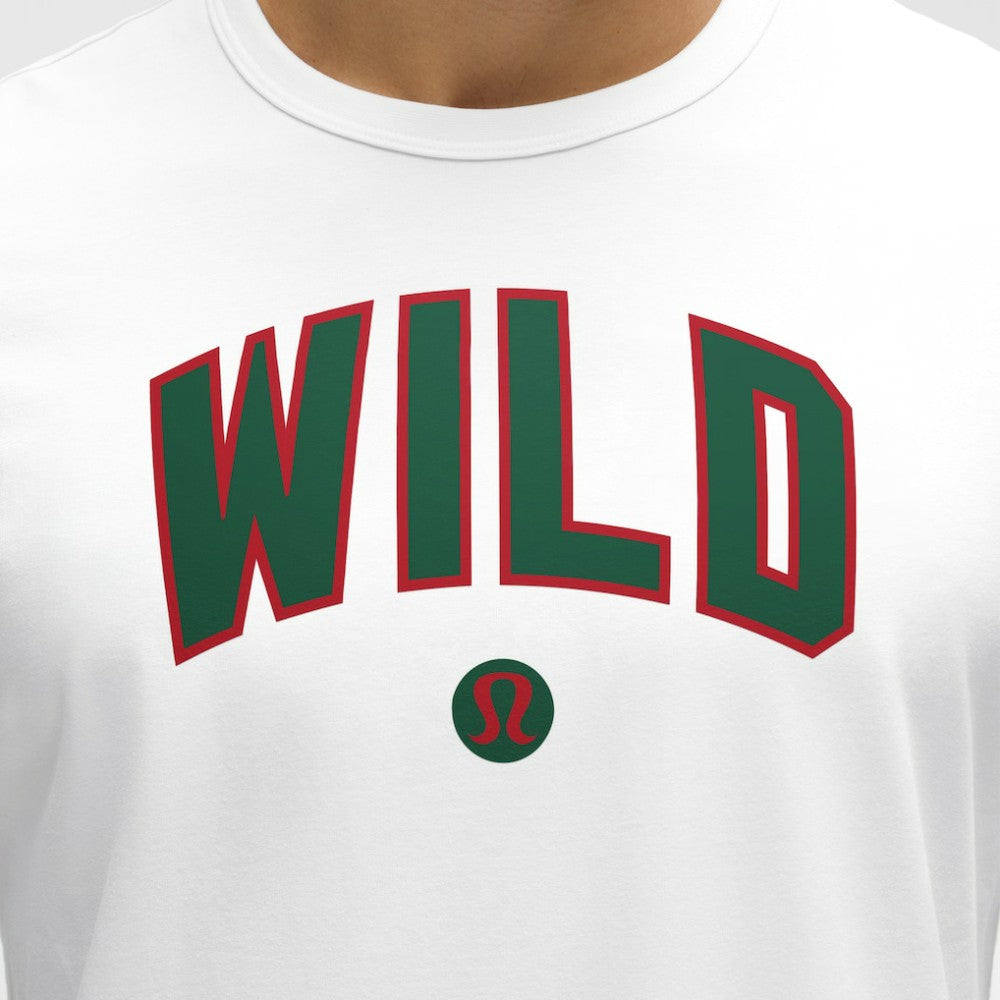 Minnesota Wild lululemon Organic Cotton Classic-Fit T-Shirt - White - NHL