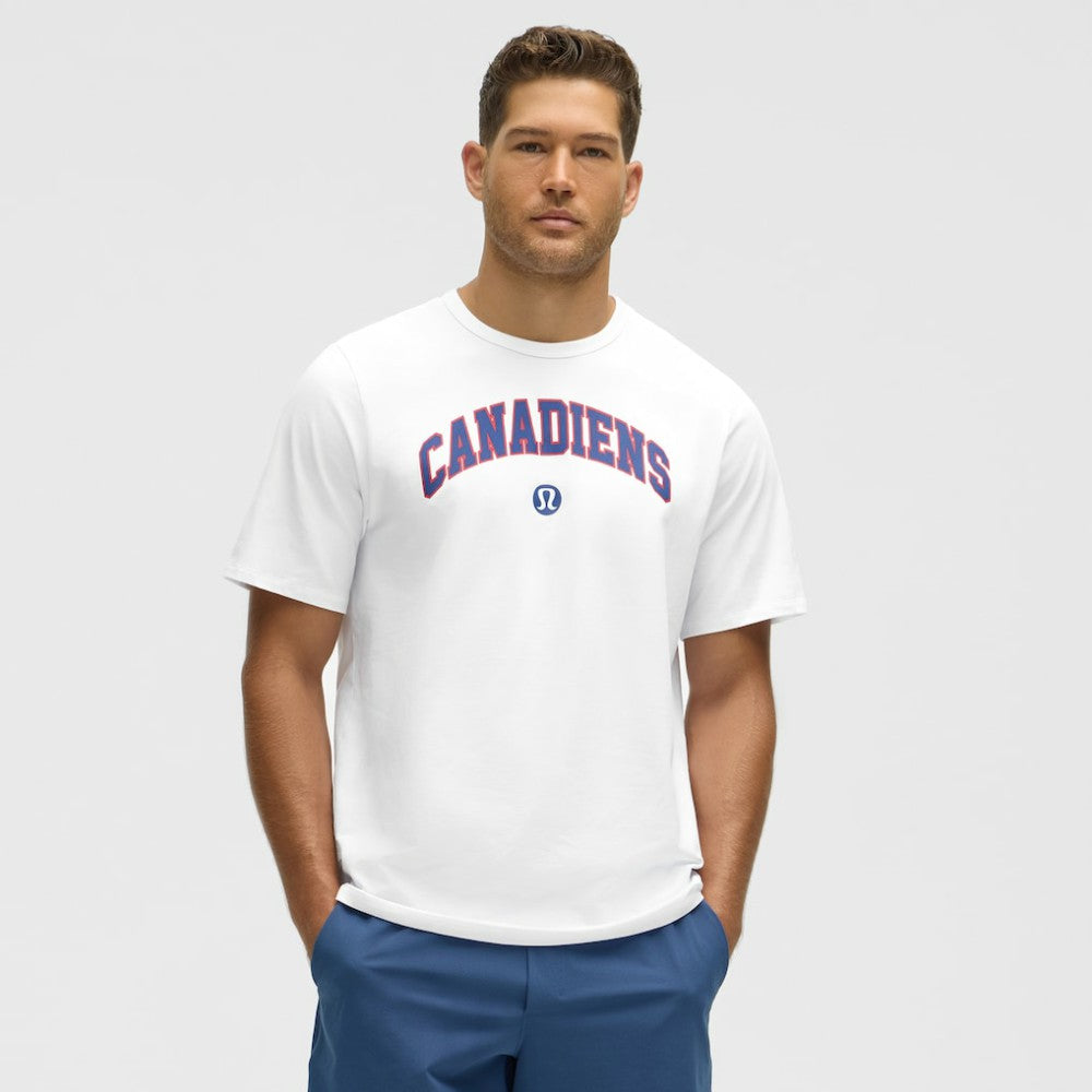 Montreal Canadiens lululemon Organic Cotton Classic-Fit T-Shirt - White - NHL