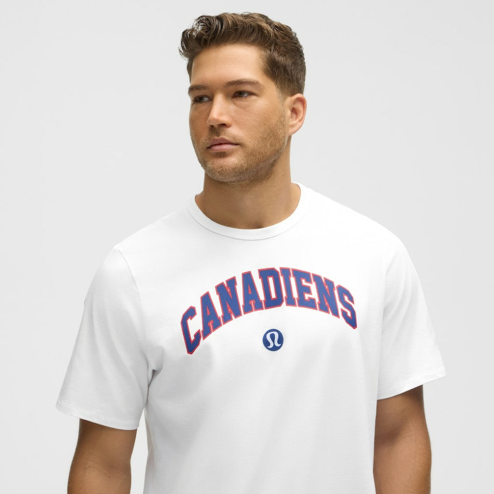 Montreal Canadiens lululemon Organic Cotton Classic-Fit T-Shirt - White - NHL